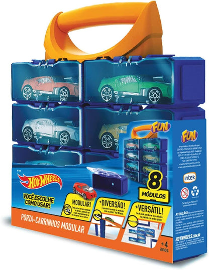 Wallatoys- Car Case One HW Pack 8, Multicolour (HWCC8A