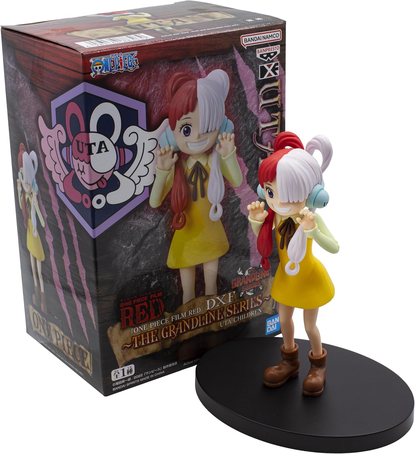 Banpresto - One Piece Film Red - DXF The Grandline Series - Uta Children Statue