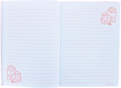 Blueprint Collections Pusheen Plush Notebook | Writing Book | Writing Pad | Notepad | Notebook A5 | Note pad | Note book | Pusheen Gifts | Pusheen Stationery