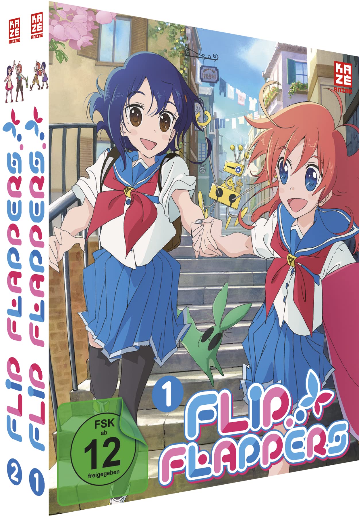 Flip Flappers - Gesamtausgabe - Bundle - Vol.1-2 -