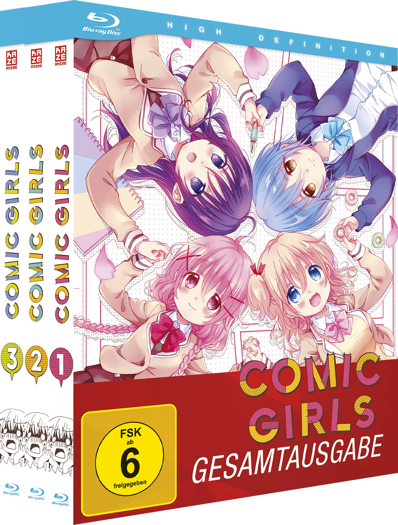 Comic Girls - Gesamtausgabe - Bundle - Vol.1-3 -