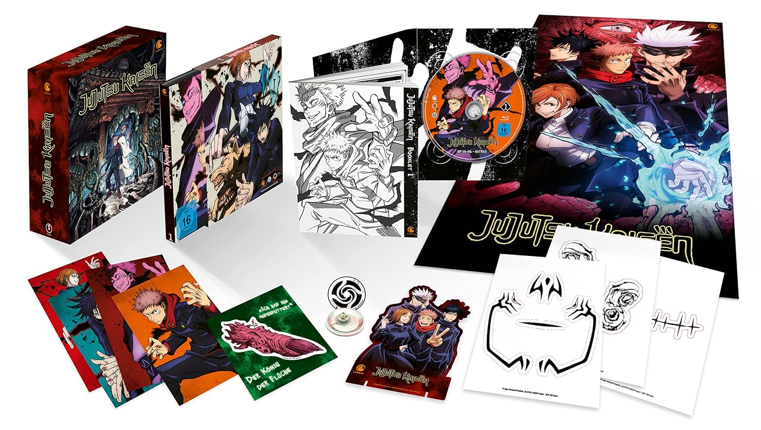 Jujutsu Kaisen - Staffel 1 - Vol.1 -  mit Sammelschuber