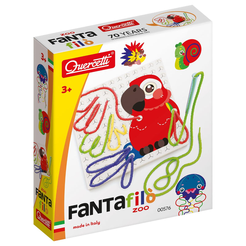 Quercetti -Quercetti-0576 Fantafilò, Multicoloured, 15