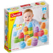 Quercetti Quercetti-4142 MOMY Soft, Konstruktionsspielzeug aus weichem Kunststoff, für die frühere Kindheit, 24 Teile, Mehrfarbig