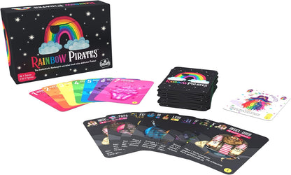 Goliath Rainbow Pirates, Juegos de Cartas a Partir de 7 años, Juegos de Mesa para 2 a 5 Jugadores