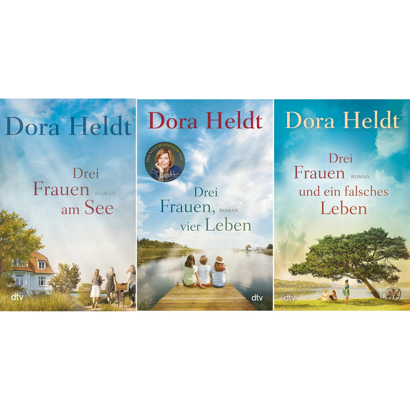 Drei Frauen am See