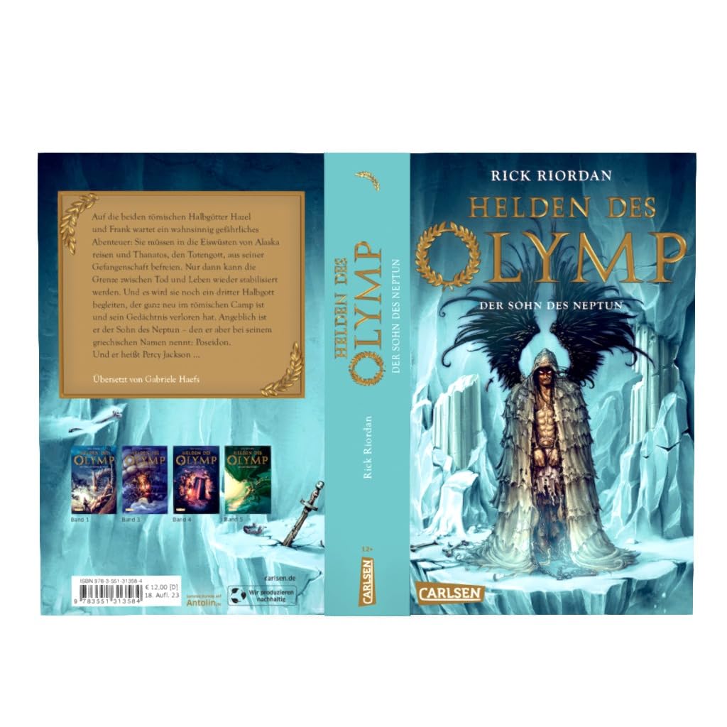 Helden des Olymp 2: Der Sohn des Neptun: Sieben Jugendliche, griechische Mythen und eine Prophezeiung - actionreiche Fantasy ab 12 Jahren (2