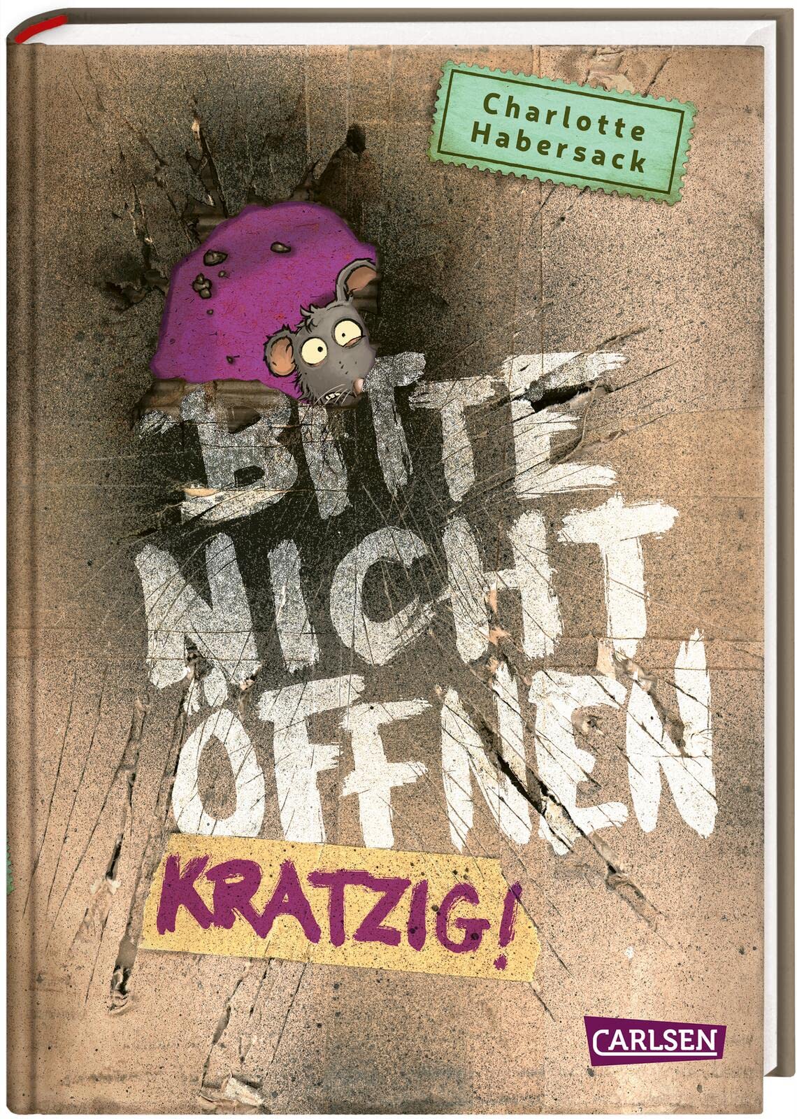 Bitte nicht öffnen 8: Kratzig!: Wer hat meine Maus gesehen? Lustige Kinderbuch-Serie ab 8 Jahren über geheimnisvolle Päckchen und schrullige Monster (8