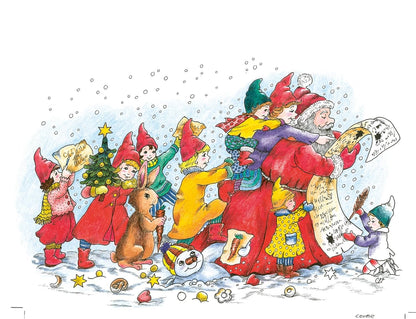 Christl Vogls Ausmalreise - Welt der Weihnachtswichtel: Ausmalen & träumen