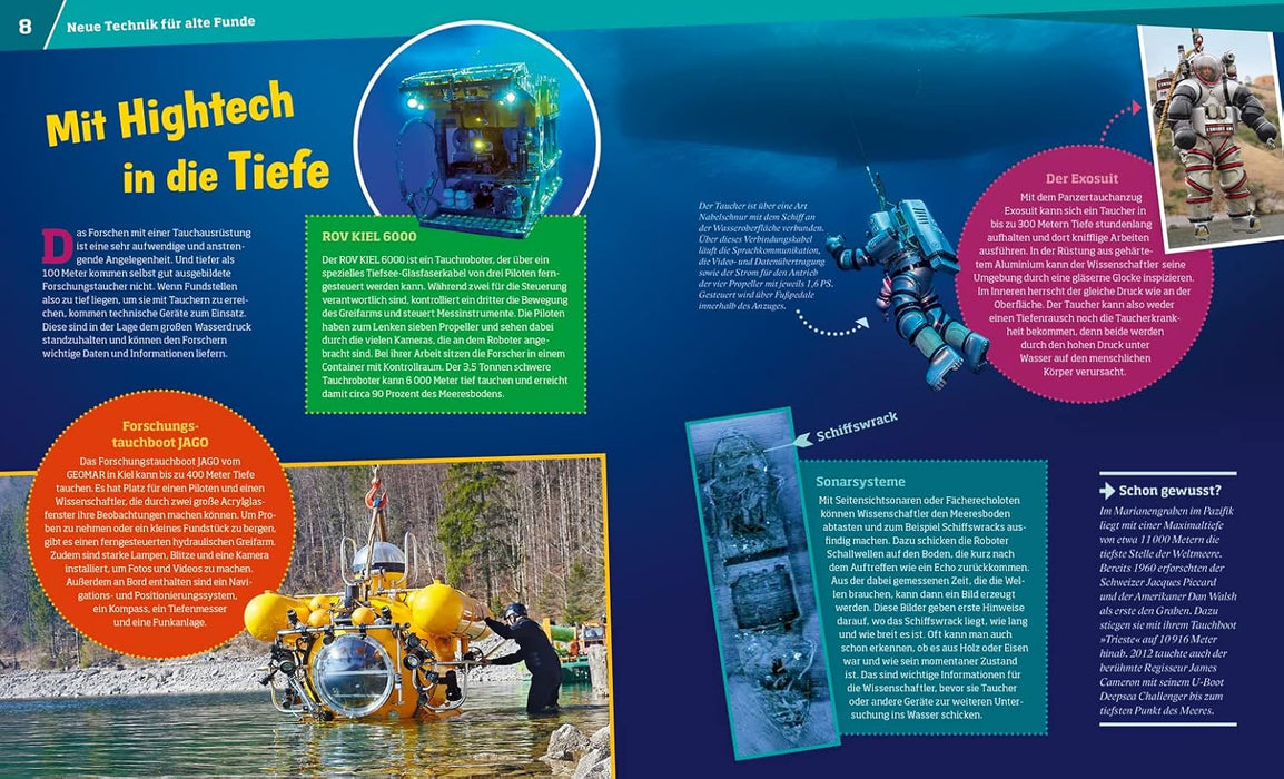 WAS IST WAS Band 145 Versunkene Schätze. Von Atlantis bis Titanic / Sachbuch für Kinder ab 8 Jahren (WAS IST WAS Sachbuch, Band 145