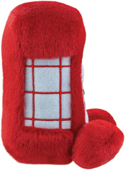 Aurora, 61569, Palm Pals Hattie Telephone Box, 5I, Soft Toy, Red and White