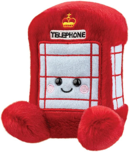 Aurora, 61569, Palm Pals Hattie Telephone Box, 5I, Soft Toy, Red and White