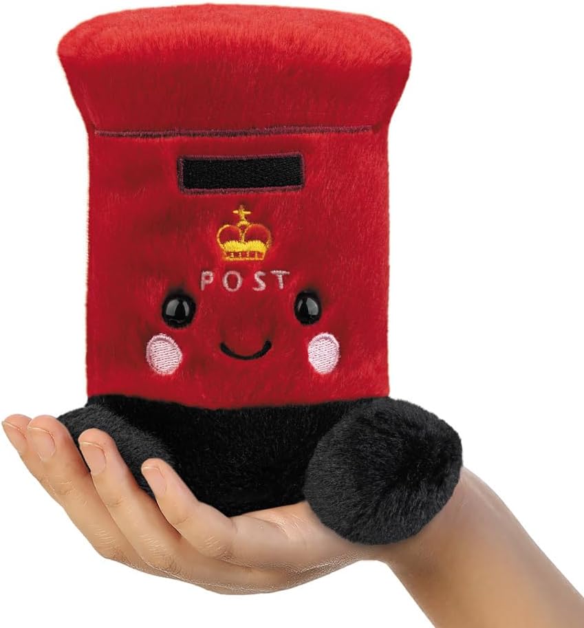 Aurora, 61570, Palm Pals Bobby Postbox, 5I, Soft Toy, Red and Black