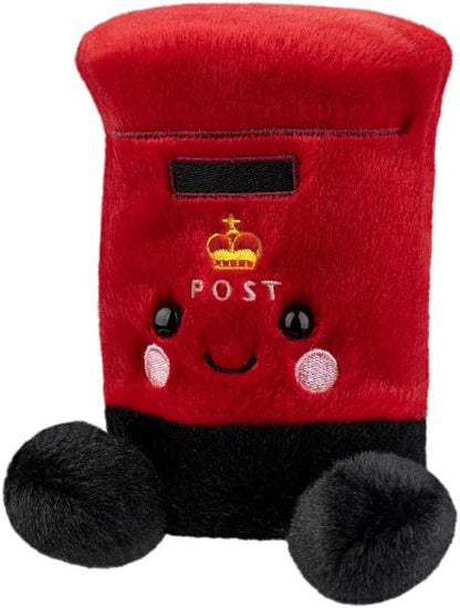 Aurora, 61570, Palm Pals Bobby Postbox, 5I, Soft Toy, Red and Black