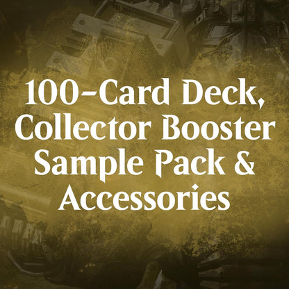 Magic: The Gathering Fallout Commander Deck - Science! (100-Card Deck, 2-Card Collector Booster Sample Pack + Accessories