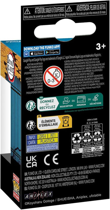 Funko POP! Keychain: Demon Slayer - Kanao Tsuyuri Novelty Keyring - Collectable Mini Figure - Stocking Filler - Gift Idea - Official Merchandise - Anime Fans - Backpack Decor