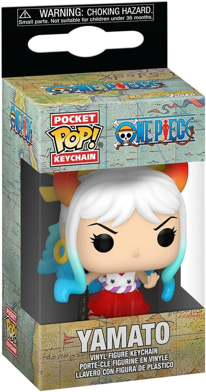 Funko POP! Keychain: One Piece S8 - Yamato Novelty Keyring - Collectable Mini Figure - Stocking Filler - Gift Idea - Official Merchandise - Anime Fans - Backpack Decor