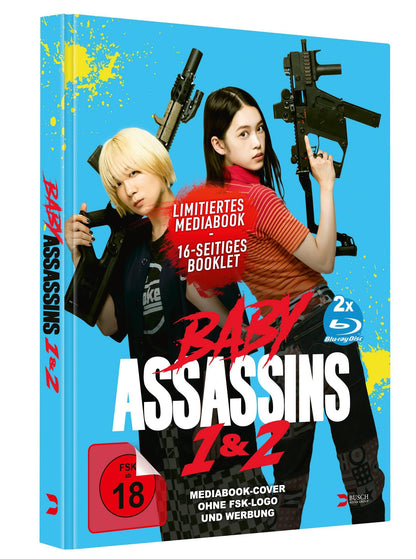 Baby Assassins 1 & 2 - 2-Disc Limited Edition Mediabook - Cover B (deutsch/OV)
