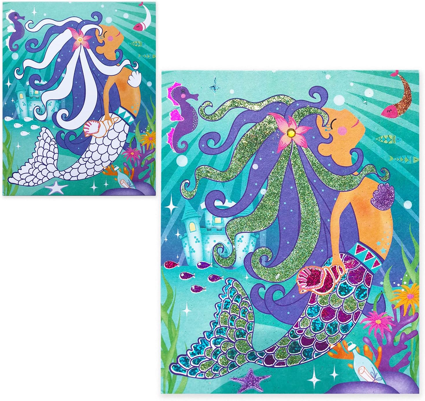 Box Candiy - Sand And Foil Art - Totally Mermaids - (Bc-1901)