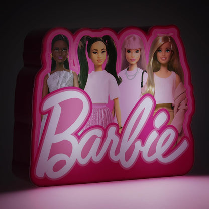 Paladone Barbie Box Light - Decorate Your Room With Barbie Characters - Battery-Powered, 16 Cm (6") tall - Night Light for Girls