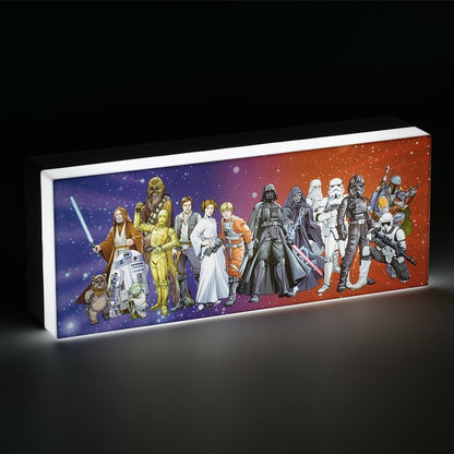 STAR WARS - Personnages - Lampe décorative 30cm