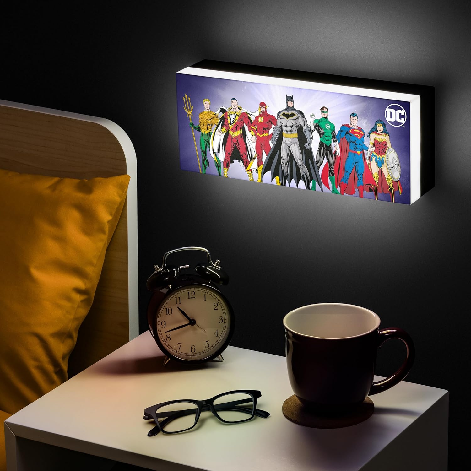 DC Comics Justice League Decorative Wall Lamp 30 cm Official Licensed