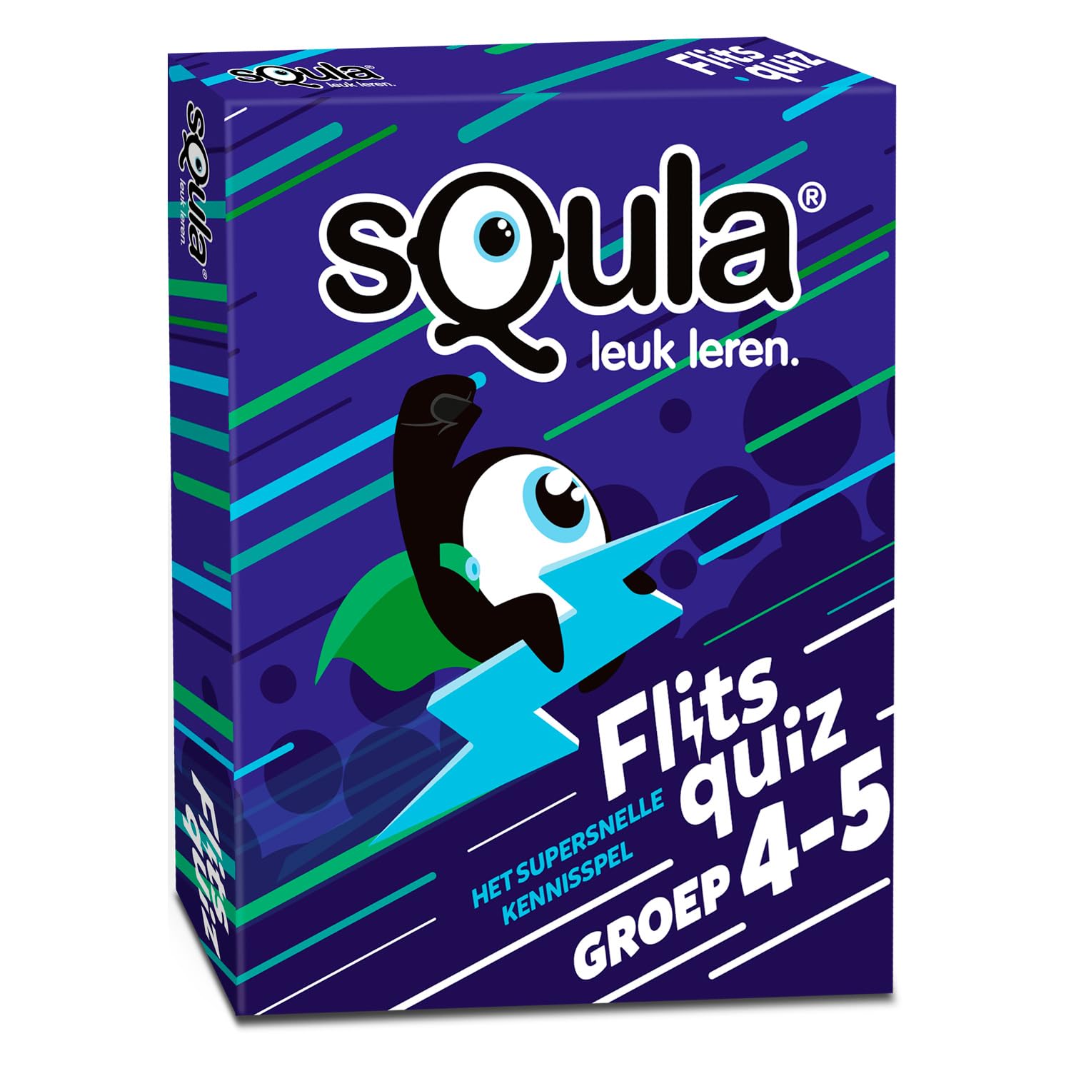 Squla Flitsquiz - Gruppe 4-5 - Spaß Lernen - Wissensspiel - Deutsch - Deutsch