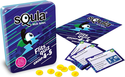 Squla Flitsquiz - Gruppe 4-5 - Spaß Lernen - Wissensspiel - Deutsch - Deutsch