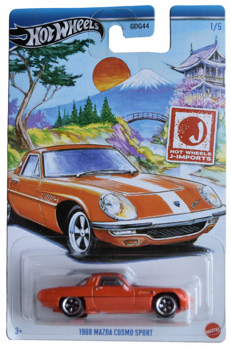 Hot Wheels 1968 Mazda Cosmo Sport, J-Imports 1/5