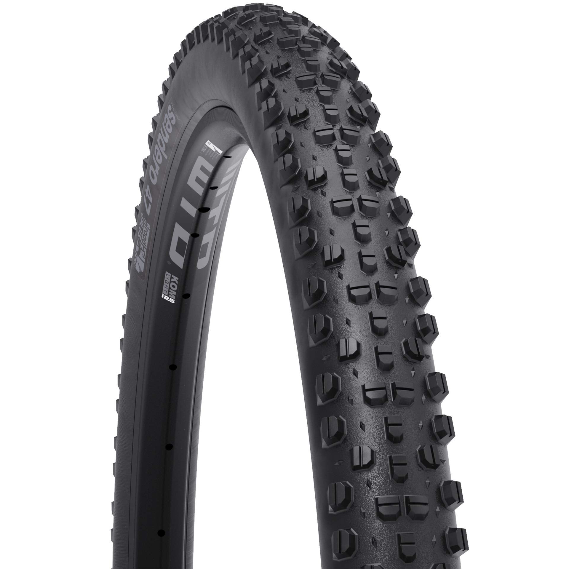WTB Sendero 47 650b TCS Tire - Tubeless Black 650 x 47