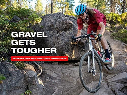 WTB Nano Gravel & Cyclocross Bike Tire, Tubeless Ready Folding Bead, Lightweight Fast Rolling, Dual DNA Compound, Choose from 60 or 120tpi & Black or Tan Sidewall, SG2 Puncture Protection Available