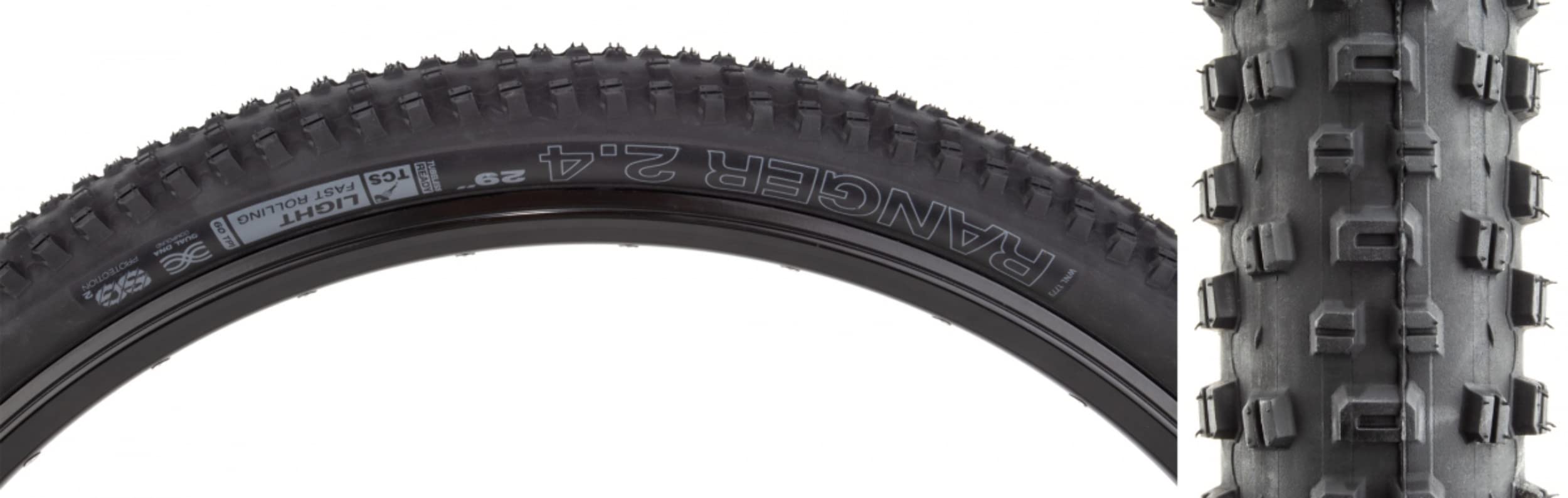 WTB Ranger 2.4 x 29 TCS Light/Fast Rolling 60tpi Dual DNA SG2 tire