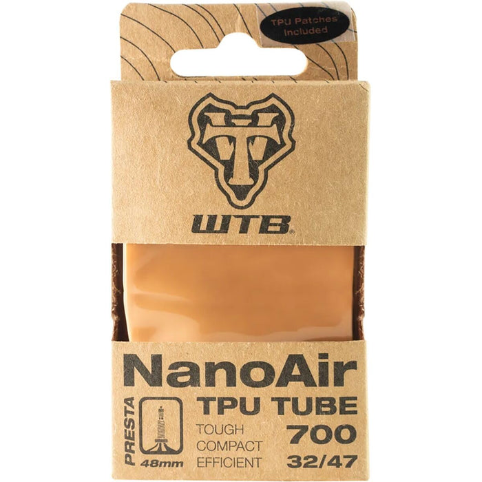 Wtb Nanoair TPU Tube Tan, 700X32/47, 48Mm Valve