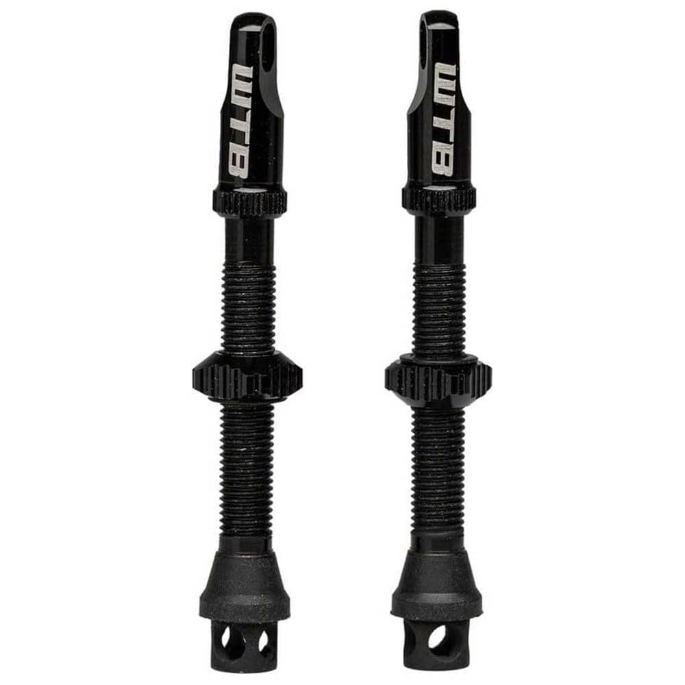 WTB TCS Max-Flow schlauchlose Ventile, 44 mm, Schwarz, Paar