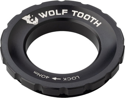 Wolf Tooth Centrelock Rotor Lockring External Spline Raw Silver / One Size (One Size)
