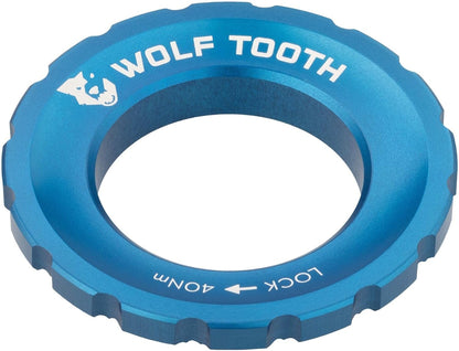 Wolf Tooth Centrelock Rotor Lockring External Spline Raw Silver / One Size (One Size)