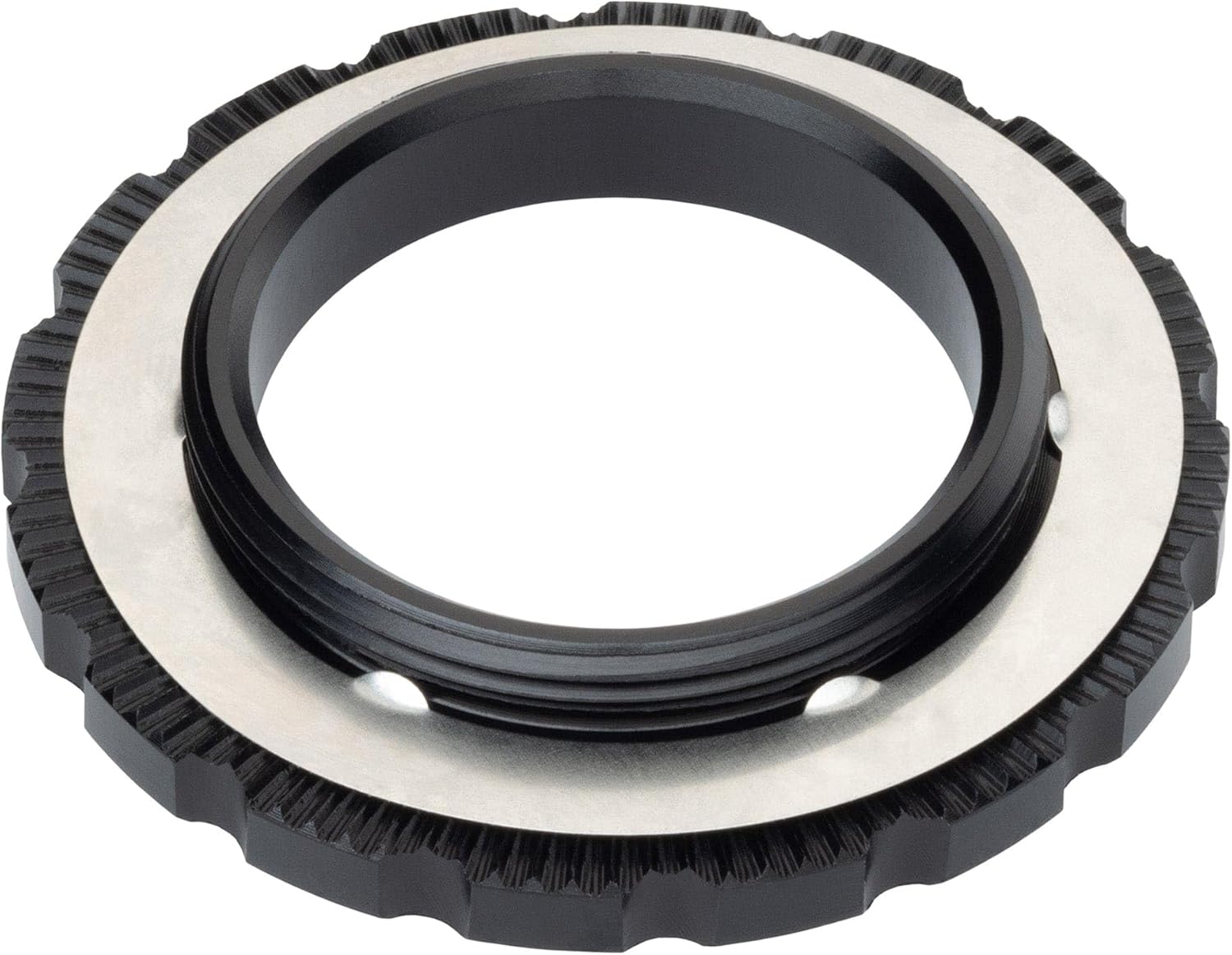 Wolf Tooth Centrelock Rotor Lockring External Spline Raw Silver / One Size (One Size)