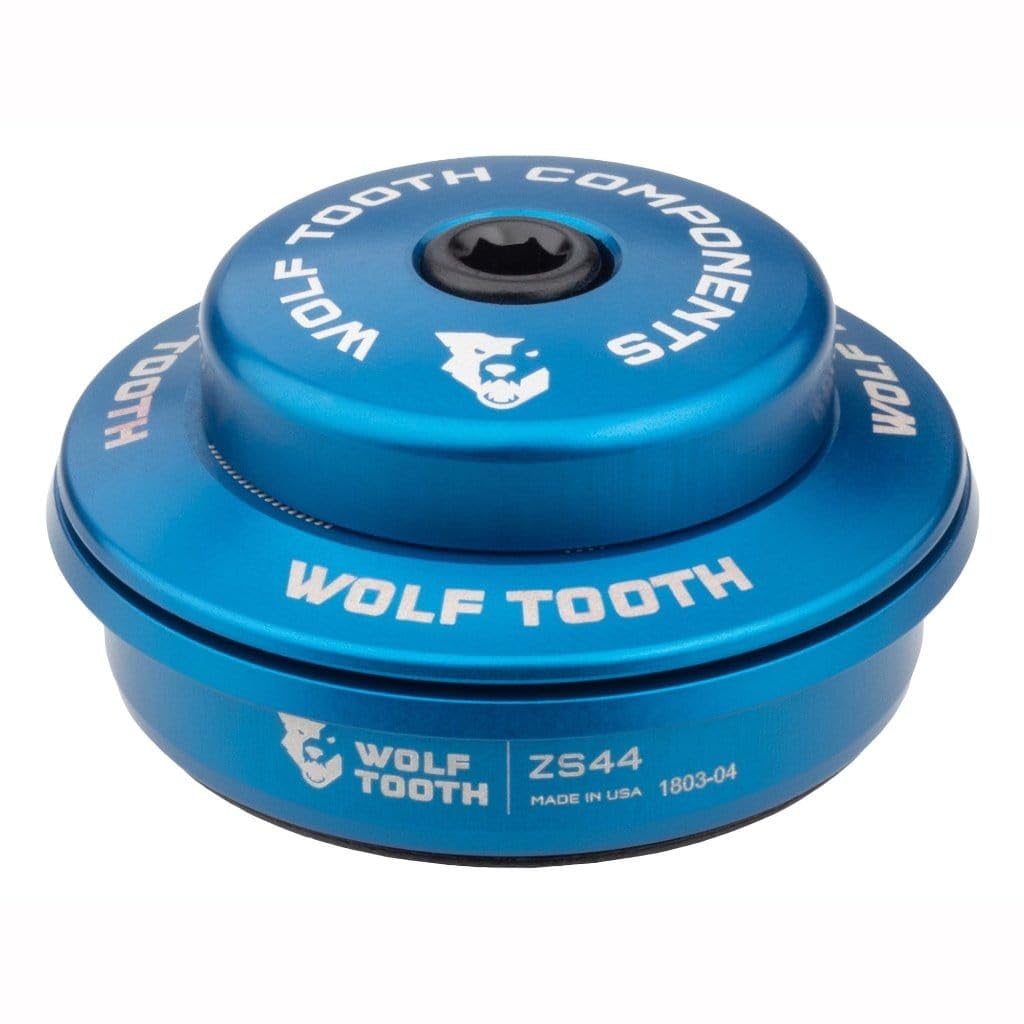 Wolf Tooth Performance Zero Stack Headset Raw Silver / Upper ZS44/28.6 (Upper ZS44/28.6)