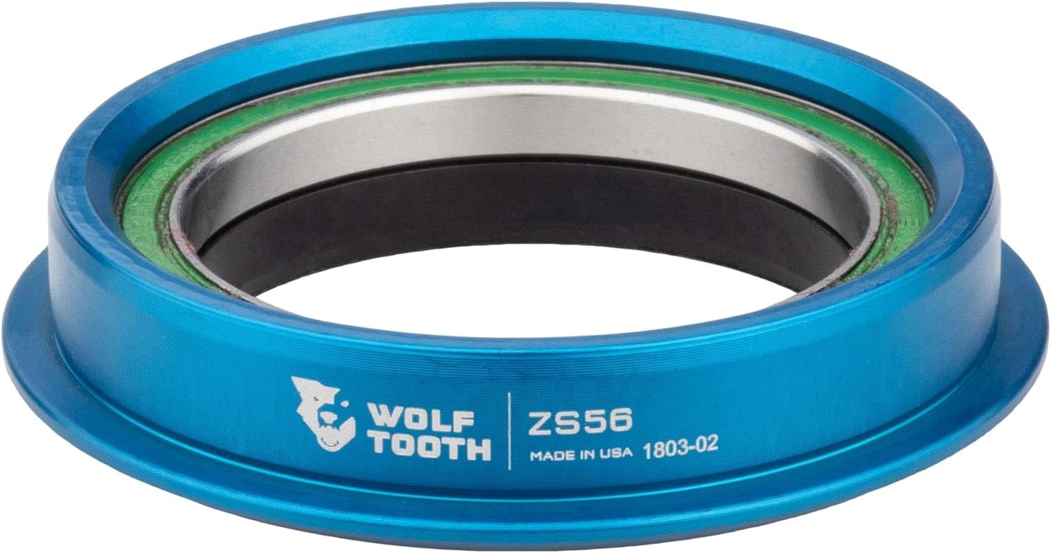 Wolf Tooth Performance Zero Stack Headset Raw Silver / Upper ZS44/28.6 (Upper ZS44/28.6)