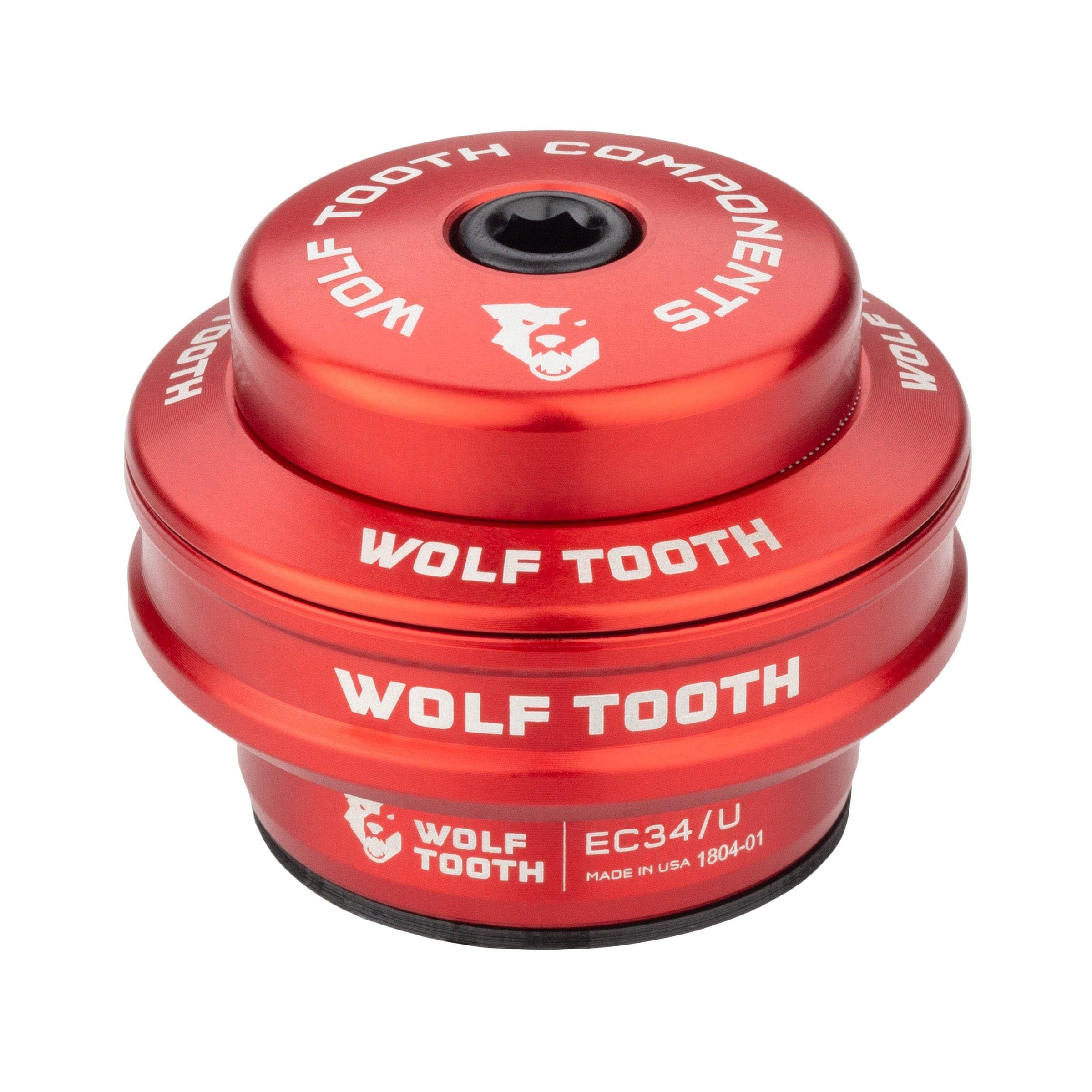Wolf Tooth EC44/40 Premium Lower Headset Raw Silver