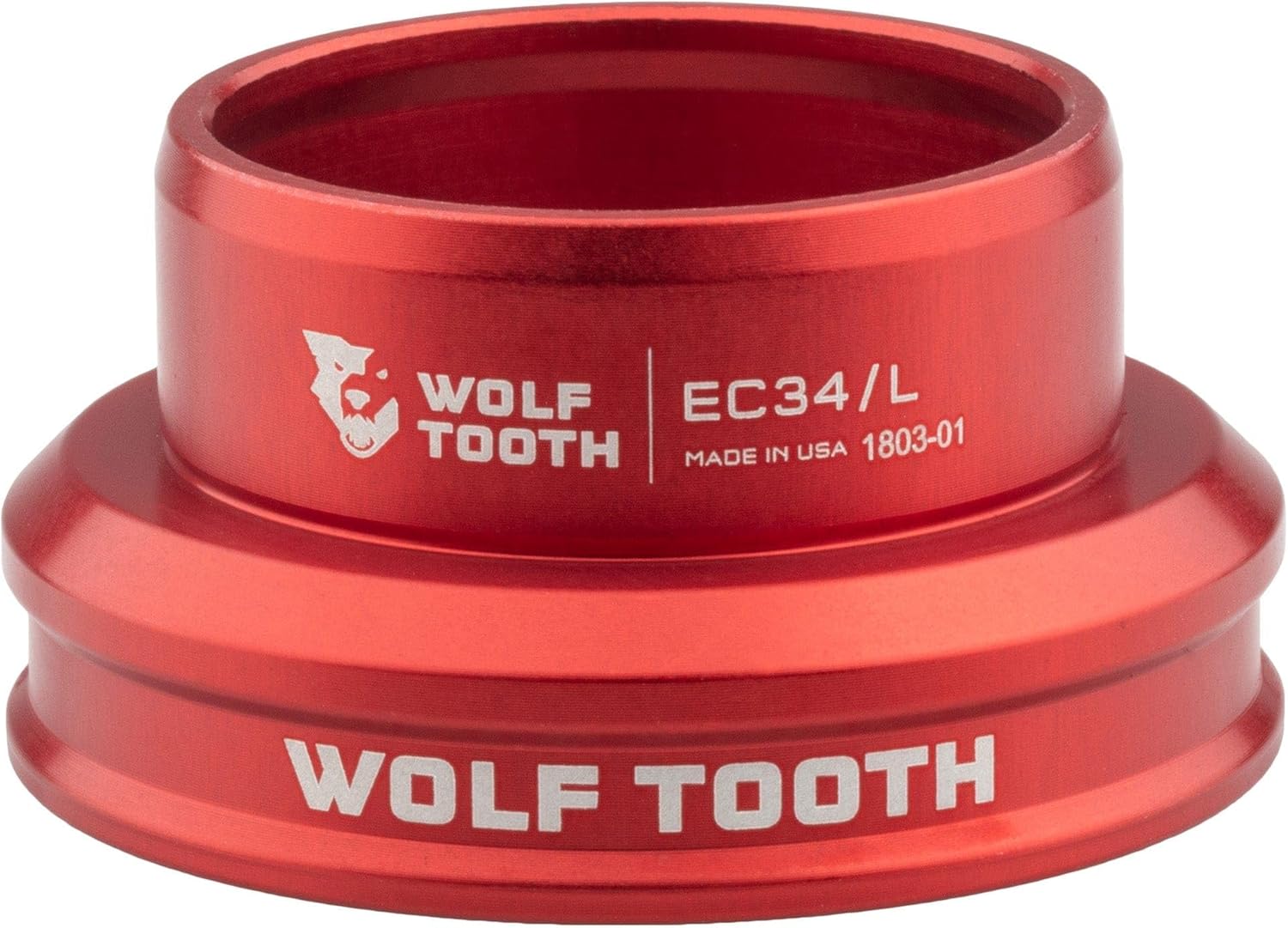 Wolf Tooth EC44/40 Premium Lower Headset Raw Silver