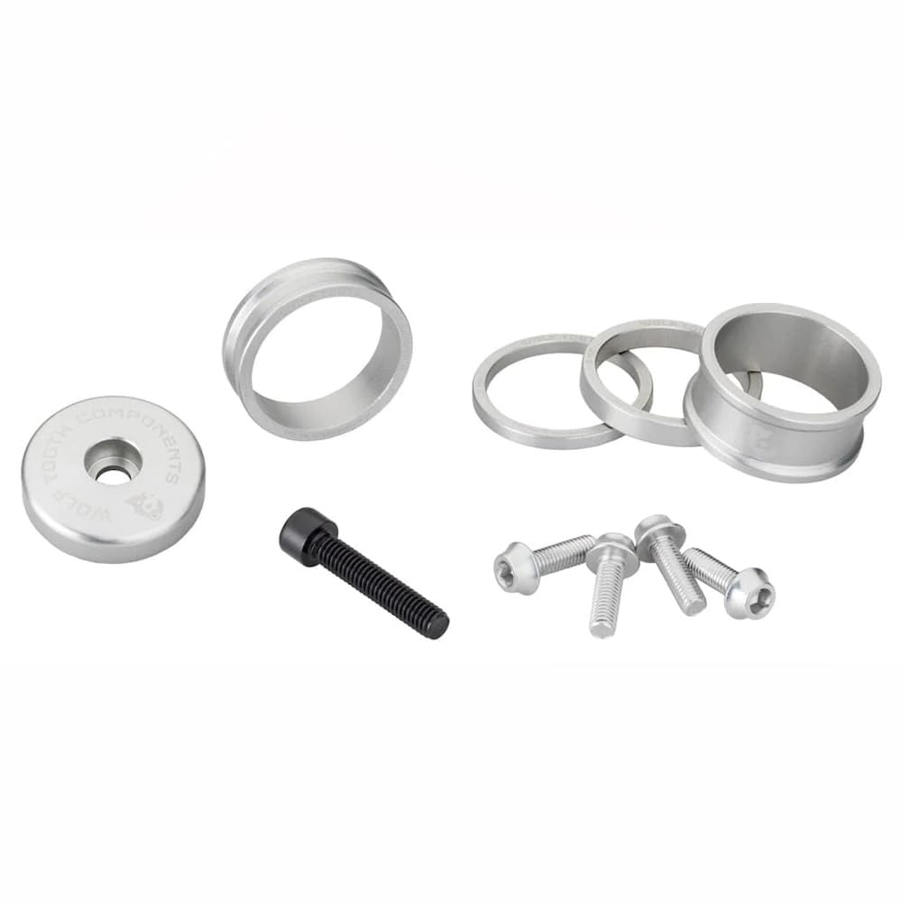 Wolf Tooth Anodised Bling Kit Raw Silver / One Size (One Size)