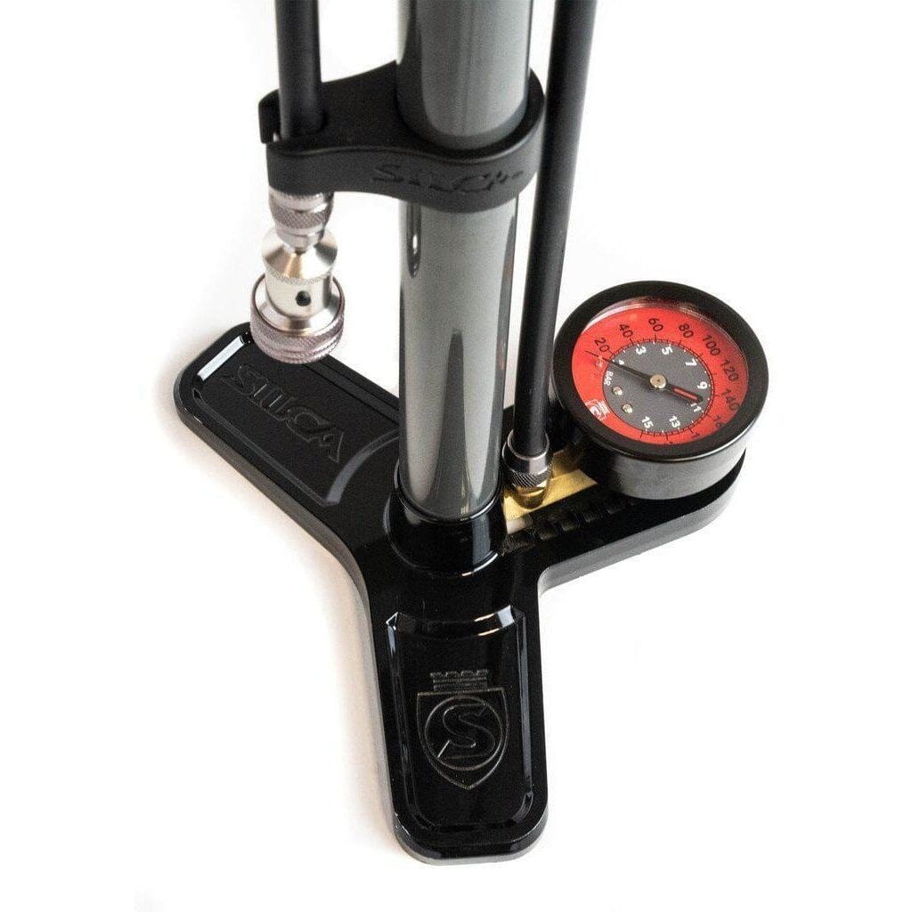 Silca Pista Plus Floor Pump Grey One Size