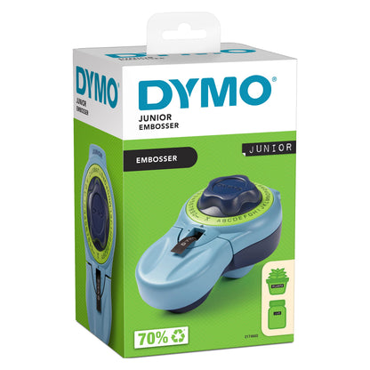 DYMO Junior Estampadora | Impresora de Etiquetas 3d en relieve con diseño ABS ultrarresistente