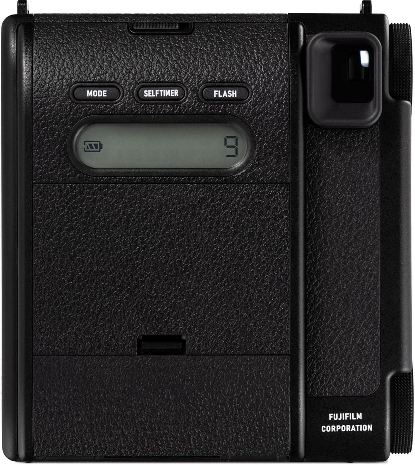instax mini 99 instant film camera with Colour effect and brightness control, Landscape/Normal/Macro modes, and a manual Vignette switch, uses instax mini film Sold Separately