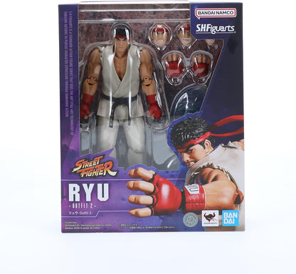 TAMASHII NATIONS - Street Fighter - Ryu -Outfit 2-, Bandai Spirits S.H.Figuarts Action Figure