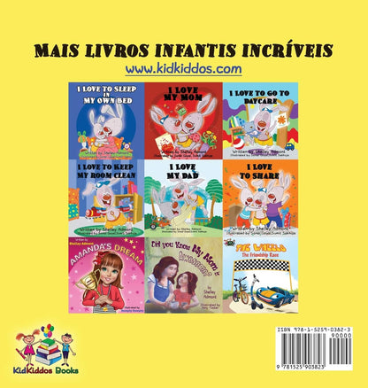 I Love to Eat Fruits and Vegetables: Portuguese Language Children's Book (Portuguese Bedtime Collection