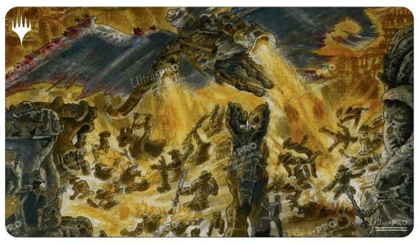 Outlaws of Thunder Junction Playmat Black for Magic: The Gathering