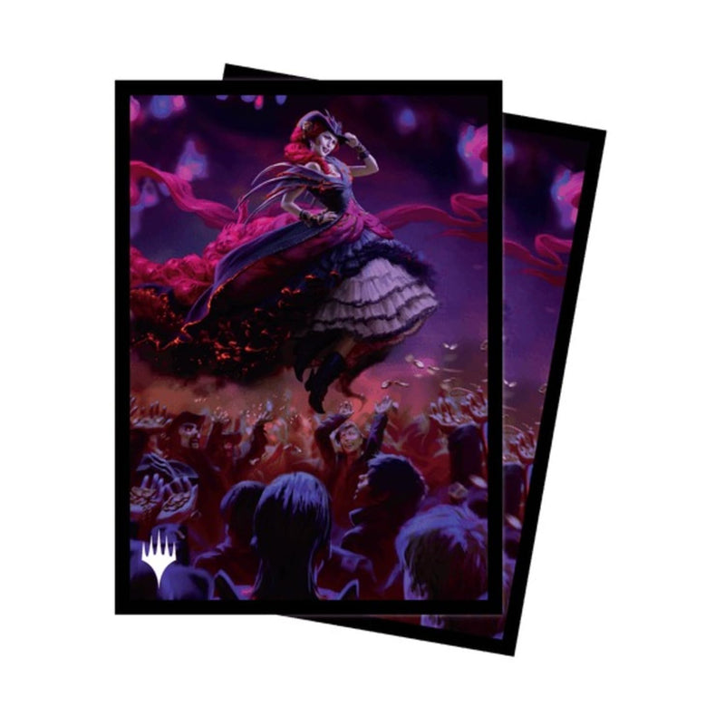 Ultra PRO - Magic: The Gathering Outlaws of Thunder Junction 100 unidades ChromaFuion Fundas para tarjetas de tamaño estándar Ft. Olivia, protege y almacena tus tarjetas de juego, tarjetas MTG, fundas