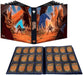 Ultra PRO - Outlaws of Thunder Junction 12-Pocket PRO-Binder Ft. Oko and Kellan Standoff for Magic: The Gathering, Premium Exclusive Artwork Trading Card Game Storage Solution